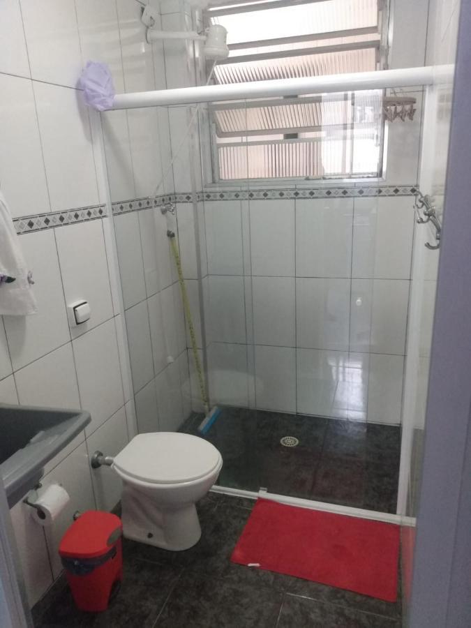 Kitnet Pe Na Areia- Guilhermina Praia Grande  Kültér fotó
