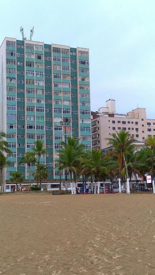 Kitnet Pe Na Areia- Guilhermina Praia Grande  Kültér fotó